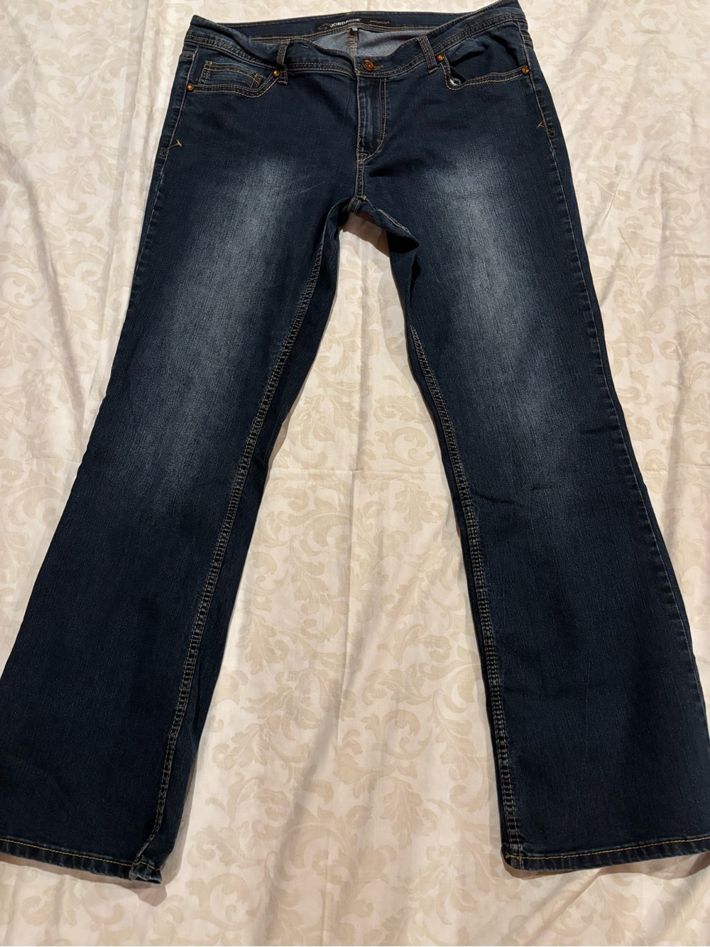 Jordache Dark Blue Boot Cut Jeans